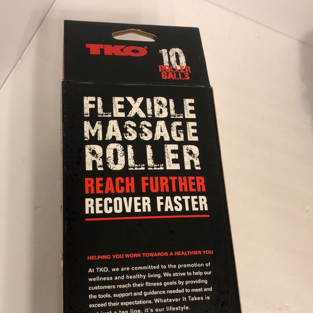 TKO NEW UNOPENED 10 ball roller Flexible Massager recover faster - Picture 10 of 11